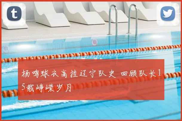 杨鸣球衣高挂辽宁队史 回顾队长15载峥嵘岁月
